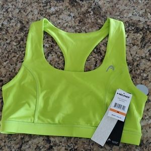 Lime Green Sports Bra